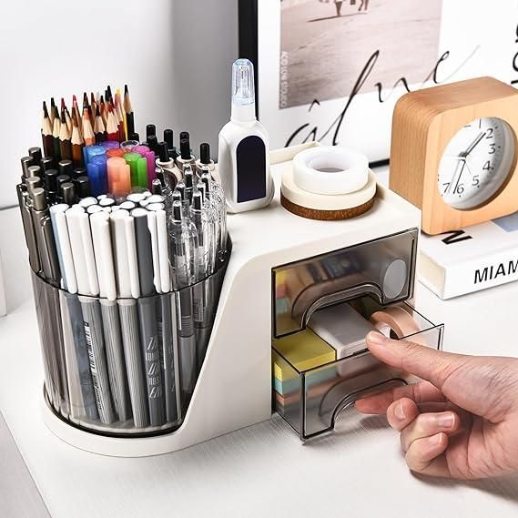 360 Degree Rotating Desk Organizers