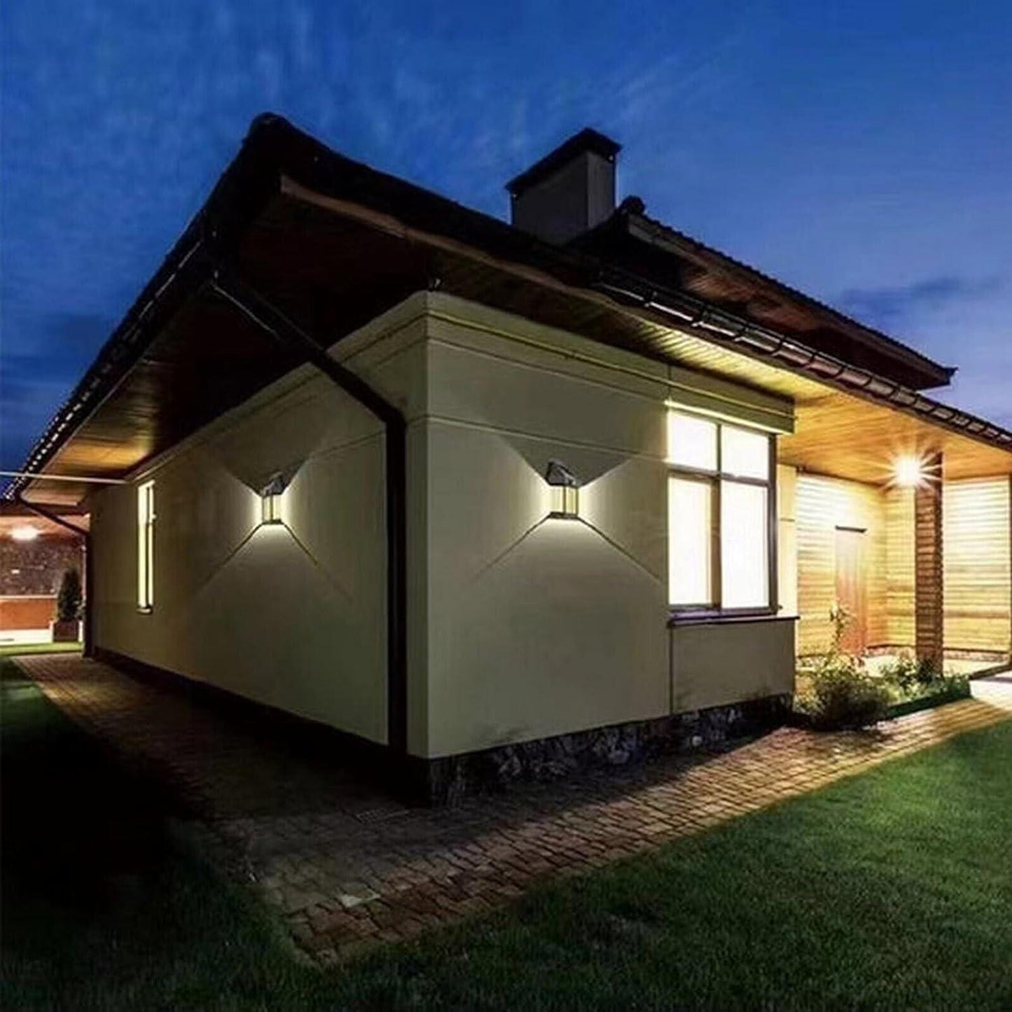 Outdoor Wall Light with Solar energy