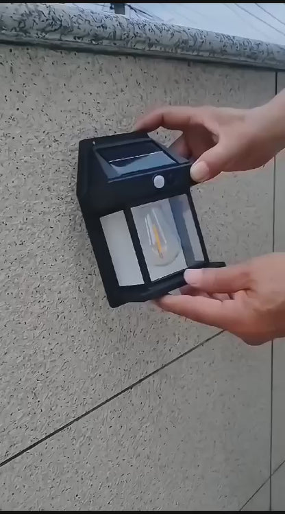 Outdoor Wall Light with Solar energy